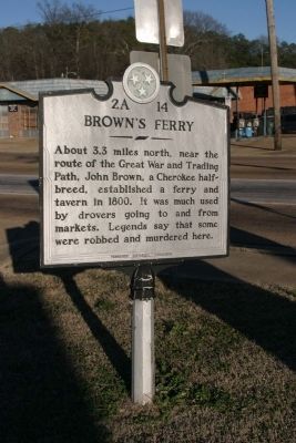 Brown's Ferry Marker image. Click for full size.