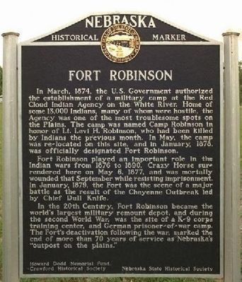 Fort Robinson image. Click for full size.