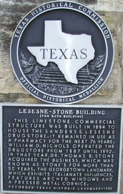 Lesesne-Stone Building (The KGTN Building) Marker image. Click for full size.