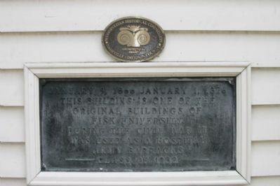 Markers placed on the Little Theatre. image. Click for full size.