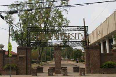 Entrance to Fisk University on 17th Avenue. Click for full size. Entrance to Fisk University on 17th Avenue image. Click for full size.