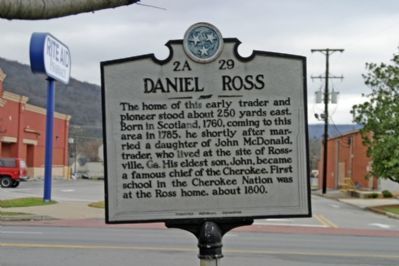 Daniel Ross Marker image. Click for full size.