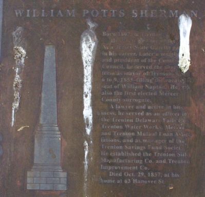 William Potts Sherman Marker image. Click for full size.
