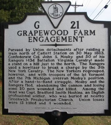 Grapewood Farm Engagement Marker image. Click for full size.