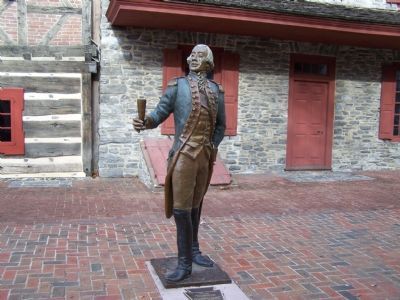 Statue of Lafayette image. Click for full size.