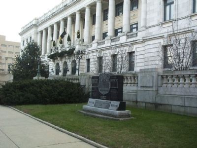 Trenton Police Marker. Click for full size. Trenton Police Marker image. Click for full size.