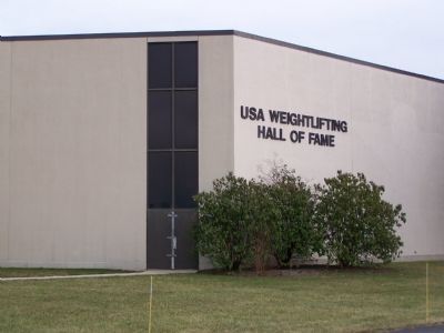 U.S. Weightlifting Hall of Fame Building image. Click for full size.