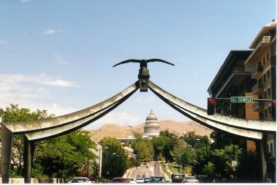 Gate with Capitol Buildingg in the backround. Click for full size. Gate with Capitol Buildingg in the backround image. Click for full size.