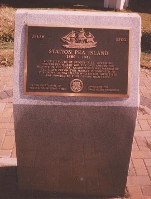 Station Pea Island Memorial Marker image. Click for full size.