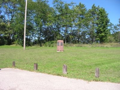 Site of Fort Winnebago Marker. Click for full size. Site of Fort Winnebago Marker image. Click for full size.