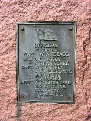 Officers Plaque. Click for full size. Officers Plaque image. Click for full size.