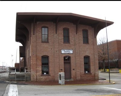 Front of the Lincoln Depot image. Click for full size.
