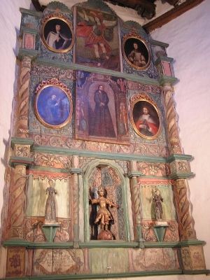 Inside the San Miguel Church. Click for full size. Inside the San Miguel Church image. Click for full size.