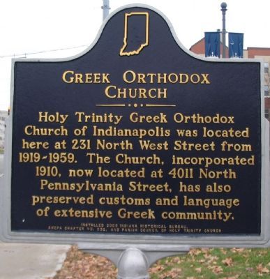 Greek Orthodox Church Marker image. Click for full size.