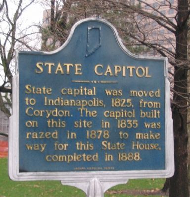 State Capitol Marker. Click for full size. State Capitol Marker image. Click for full size.