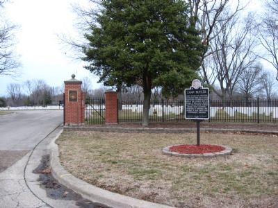 Entrance to Camp Butler National Cemetery image. Click for full size.