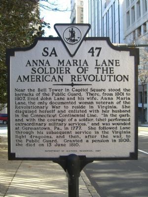 Anna Maria Lane Marker image. Click for full size.