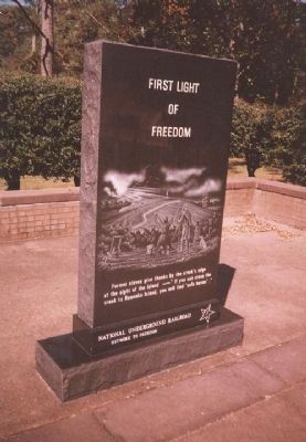 First Light of Freedom Marker image. Click for full size.