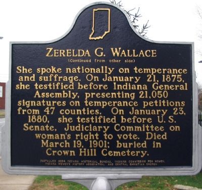Back Side of Marker. Click for full size. Back Side of Marker image. Click for full size.