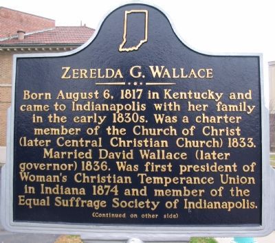 Front Side of Marker. Click for full size. Front Side of Marker image. Click for full size.