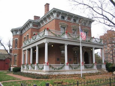 President Benjamin Harrison's House image. Click for full size.