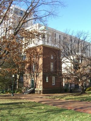 The Bell Tower and Marker. Click for full size. The Bell Tower and Marker image. Click for full size.