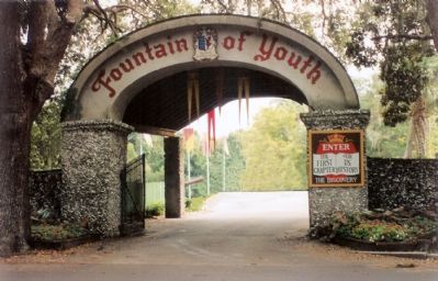 Nearby is the sought after "Fountain of Youth". Click for full size. Nearby is the sought after "Fountain of Youth" image. Click for full size.