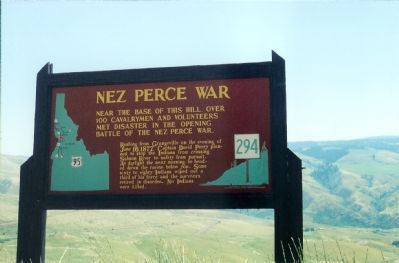Nez Perce War Marker image. Click for full size.