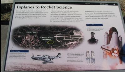 Biplanes to Rocket Science Marker. Click for full size. Biplanes to Rocket Science Marker image. Click for full size.