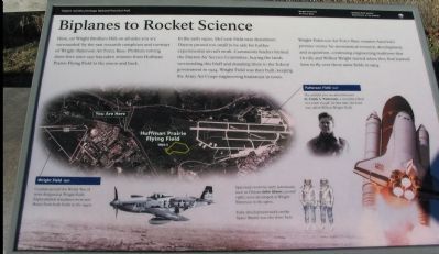 Biplanes to Rocket Science Marker image. Click for full size.