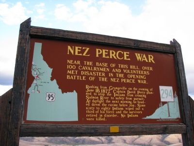 Nez Perce War Marker image. Click for full size.