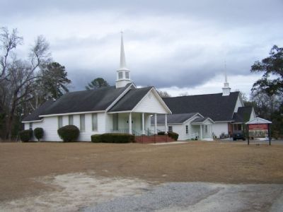 Coosawhatchie Baptist Church, Today image. Click for full size.