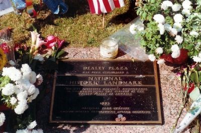 Dealey Plaza National Historic Landmark. Click for full size. Dealey Plaza National Historic Landmark image. Click for full size.