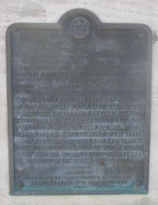 Passing of the Street Car Marker. Click for full size. Passing of the Street Car Marker image. Click for full size.