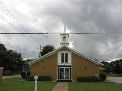 Macedonia Baptist Church and Marker. Click for full size. Macedonia Baptist Church and Marker image. Click for full size.
