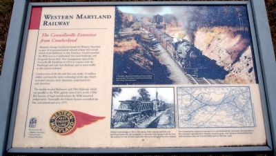 Western Maryland Railway Marker image. Click for full size.