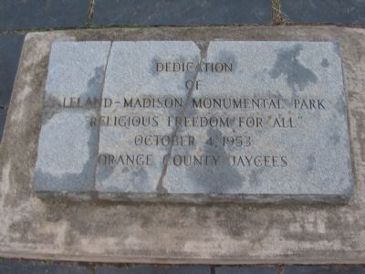 Rededication Stone image. Click for full size.