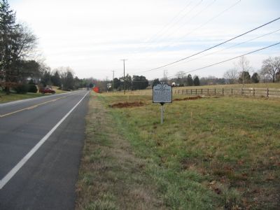 Lee's Headquarters Marker. Click for full size. Lee's Headquarters Marker image. Click for full size.
