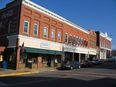 Section of the Old Orange Commercial District image. Click for full size.