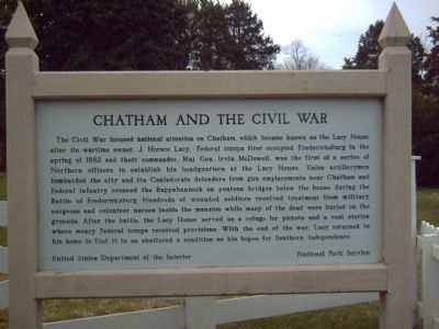 Chatham and the Civil War Marker image. Click for full size.