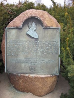 Lincoln 1861 Inaugural Train Stop Marker image. Click for full size.