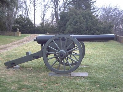 Canon at the site of the Fredericksburg Campaign Marker image. Click for full size.