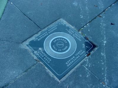 The 2006 Tile on the Shaggers Hall of Fame Walk image. Click for full size.