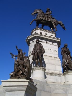 George Washington Monument Marker image. Click for full size.