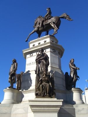George Washington Monument Marker image. Click for full size.