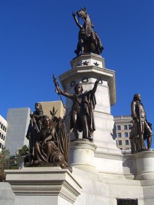 George Washington Monument Marker image. Click for full size.