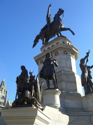 George Washington Monument Marker image. Click for full size.