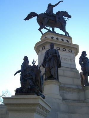 George Washington Monument Marker image. Click for full size.