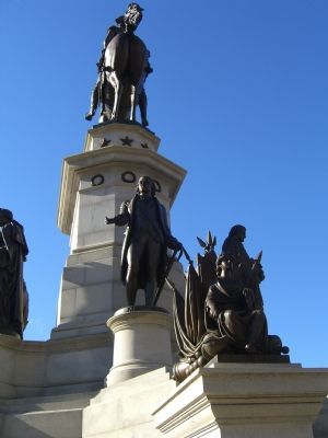 George Washington Monument Marker image. Click for full size.