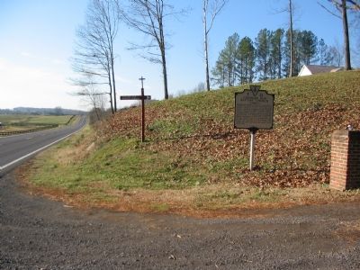 Crooked Run Baptist Church Marker. Click for full size. Crooked Run Baptist Church Marker image. Click for full size.